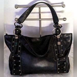 PERLINA 🔥 BLACK LEATHER SHOULDER /HANDBAG SUPER SOFT LEATHER CHILL URBAN BAG